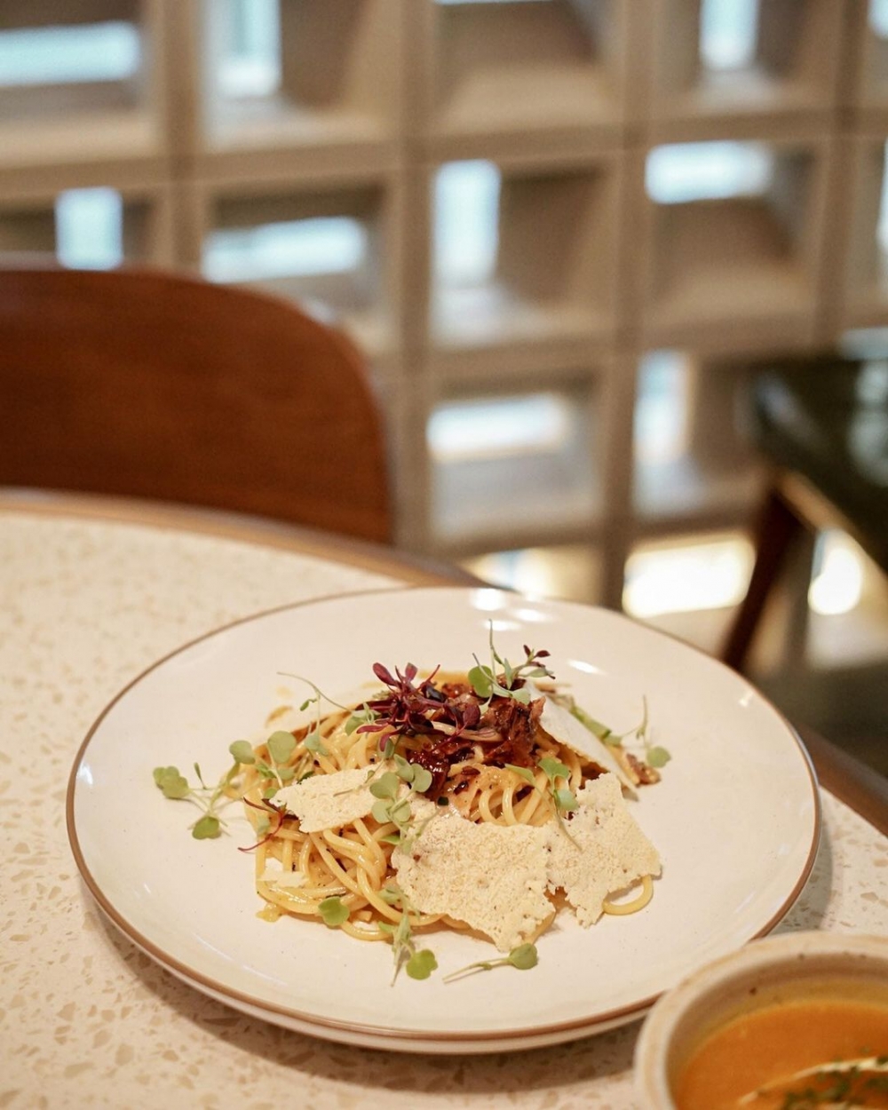 店內的義大利麵也是能選擇品嚐的項目。