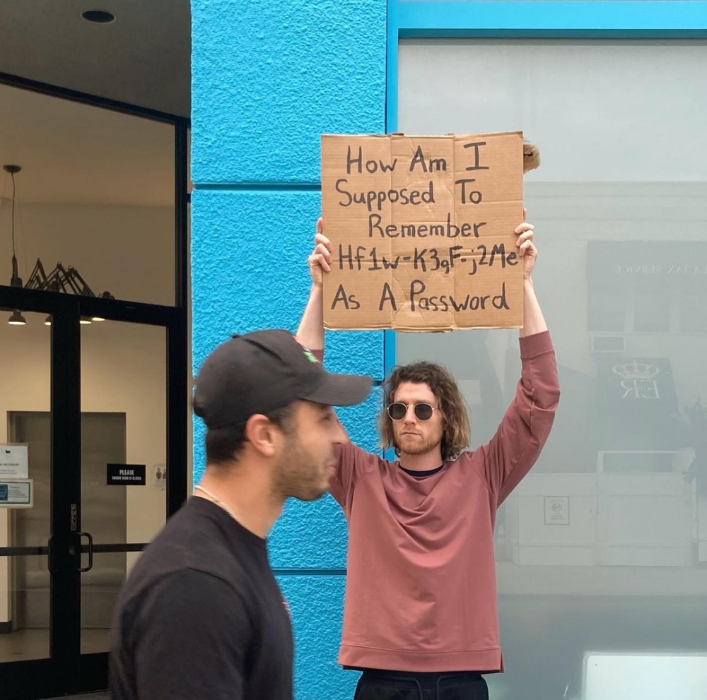 讓人看了也會會新一笑的一句話。