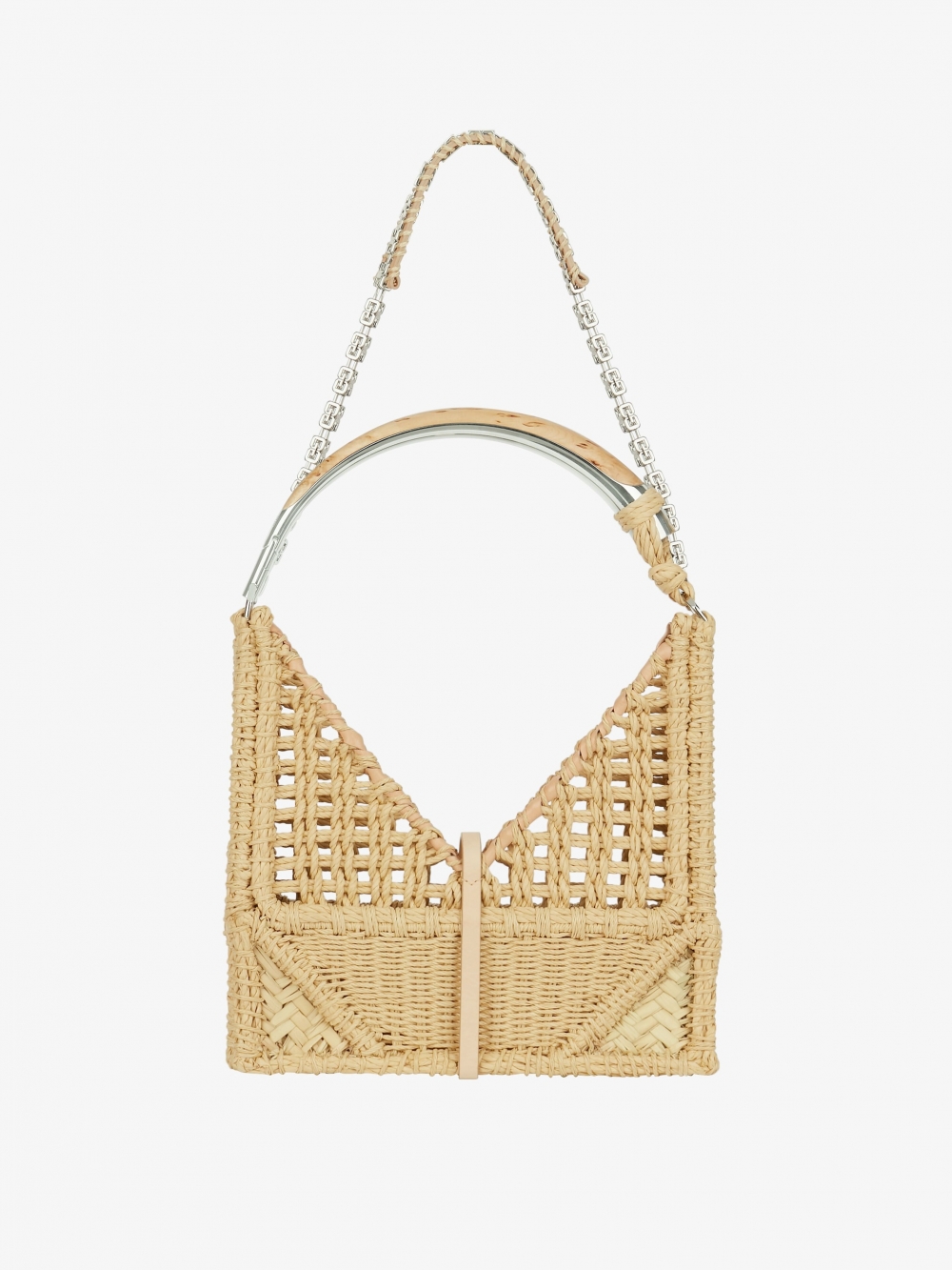 Givenchy Small Cut Out Bag切角的廓形。
