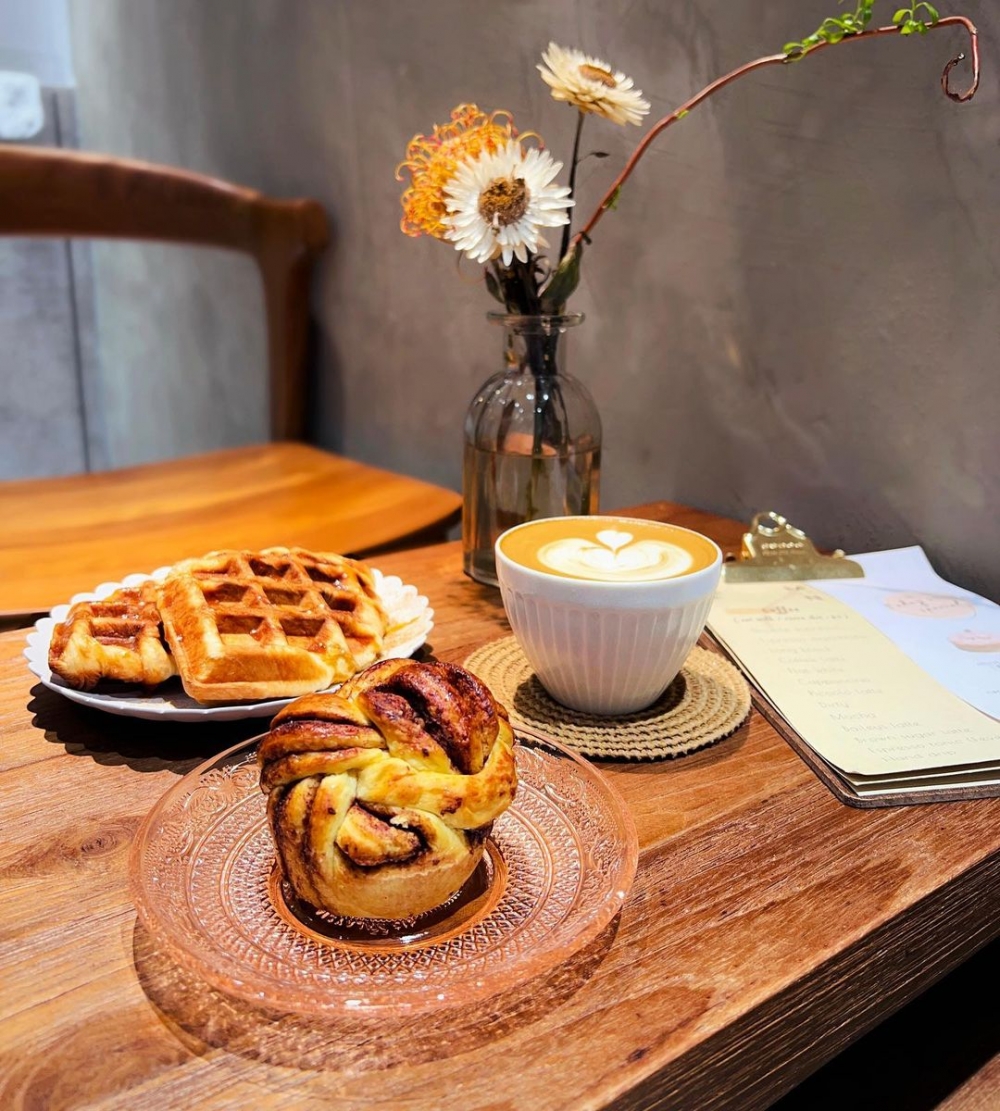 店內除了甜滋滋的甜品之外,還有另一個主角。