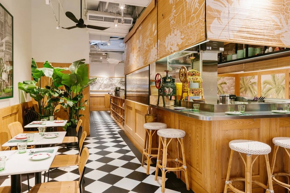 店內摩登的裝潢,讓你能沉浸在異國情調當中。
