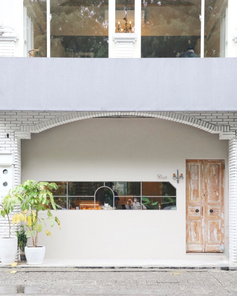 從台北搬來宜蘭的TaSweet菓子屋，不變的美味與落羽松美景相伴。