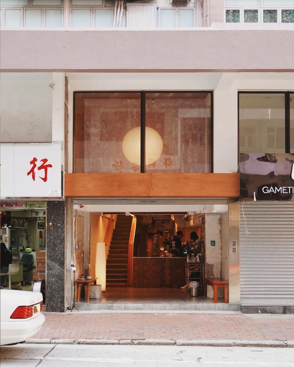 位於上環harakako咖啡店，提去雜質呈現純粹的咖啡。