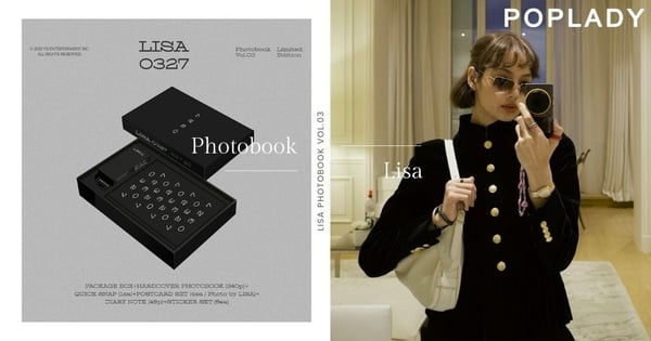 BLACKPINK Lisa攝影集《0327》再推第3版開放預購：奉上她愛用的菲林相機清單，一起拍下復古時髦照