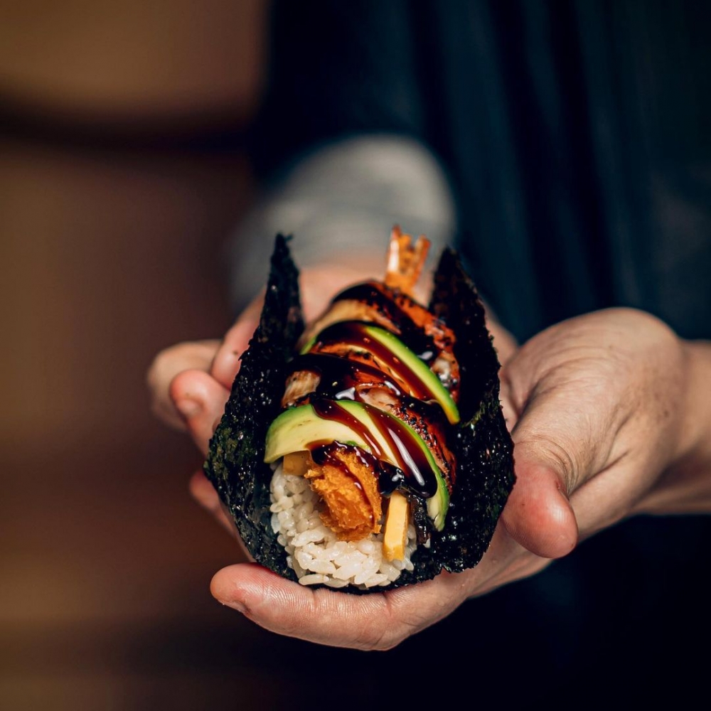 供應多款的美式風格食材的手捲,獨到風味。