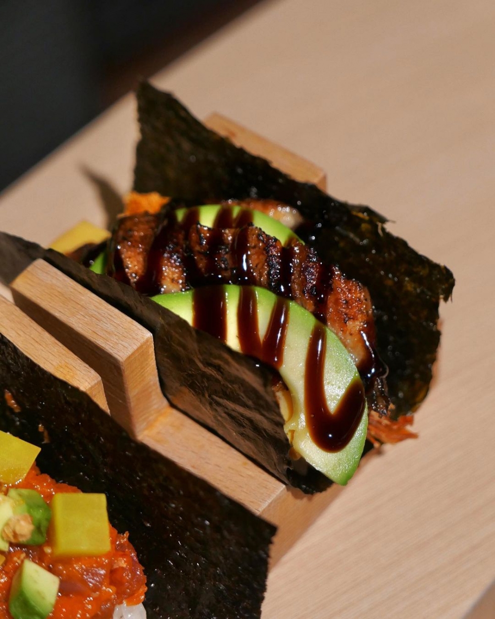 手捲壽司吧Rollie,手捲壽司吧Rollie,雖然主打日式結合美式的Fusion手捲。