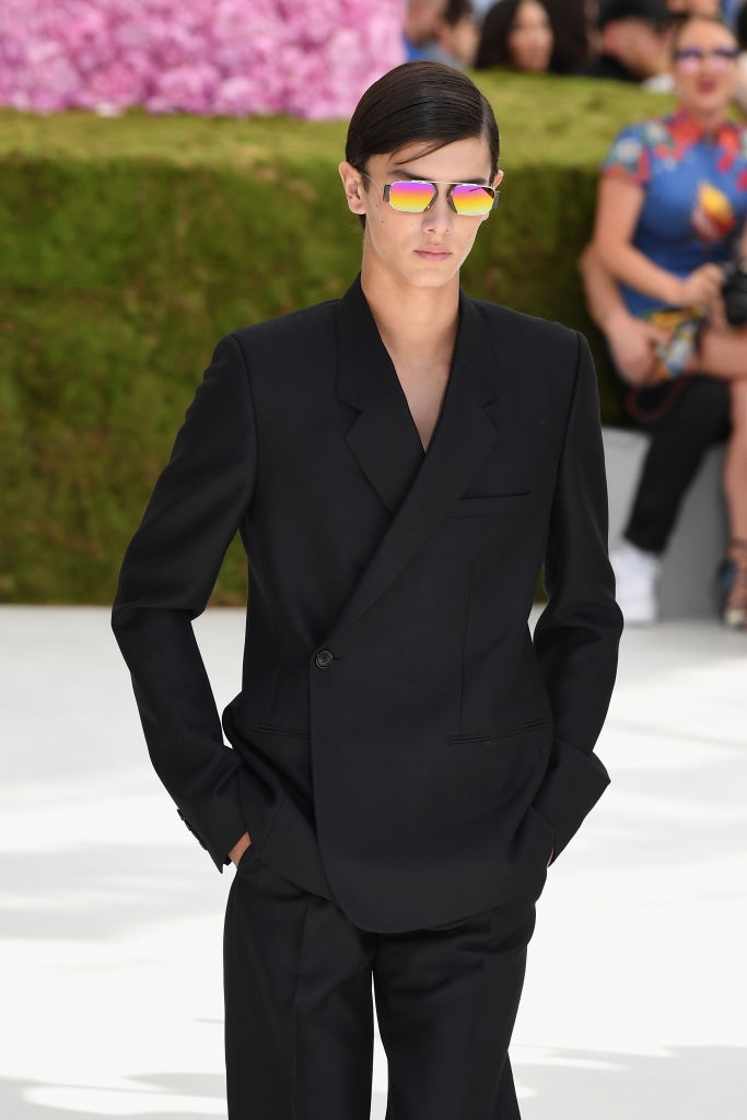 Prince Nikolai of Denmark亮相於Dior Homme Menswear 2019春夏時裝秀。
