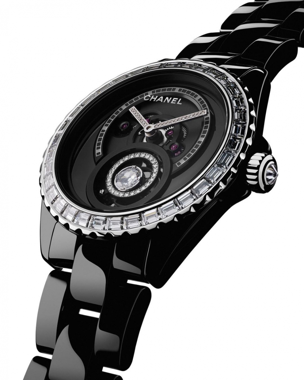 J12 DIAMOND TOURBILLON WATCH CALIBER 5珍貴詮釋。