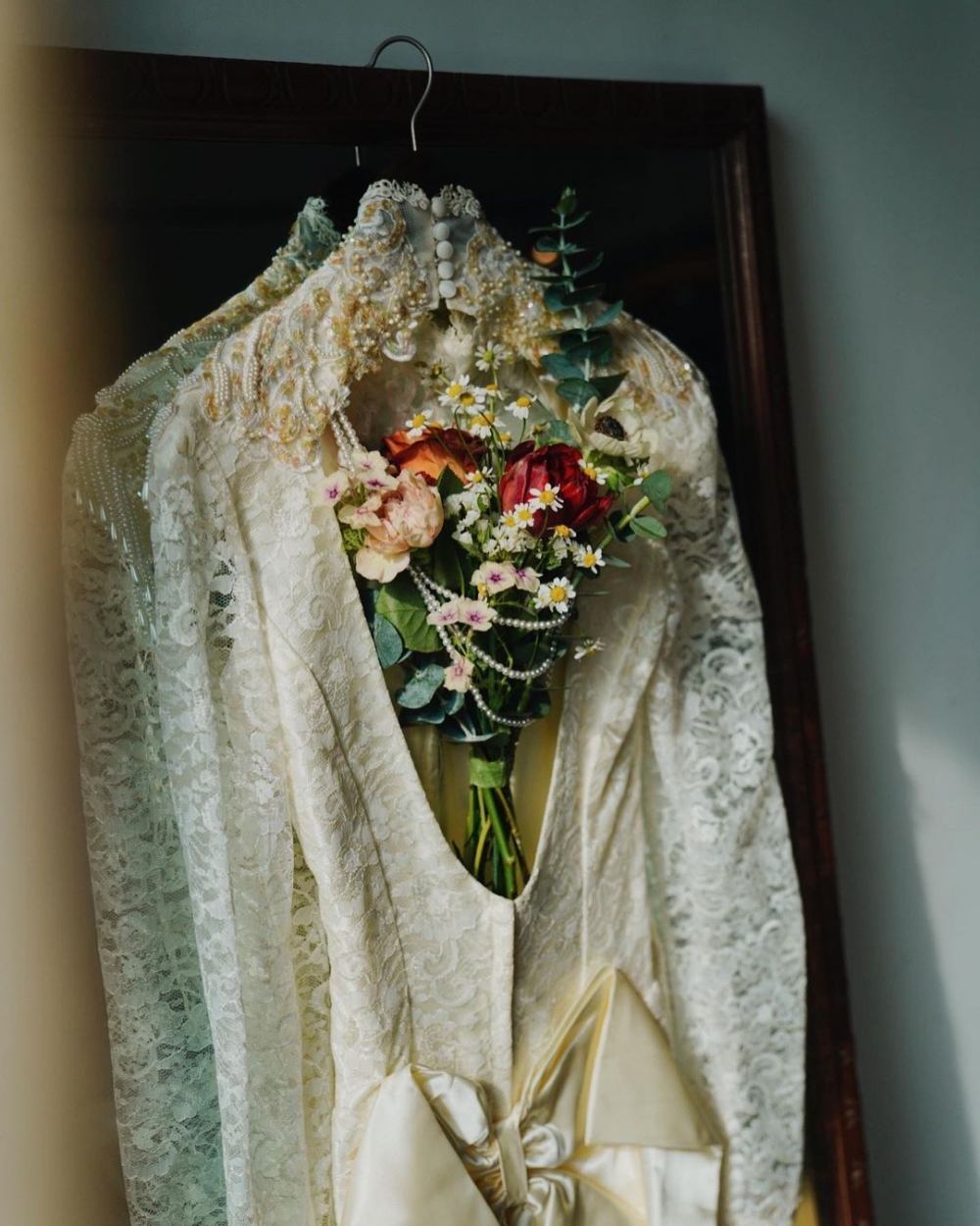 這件婚紗禮服將乘載著你的愛情誓言。