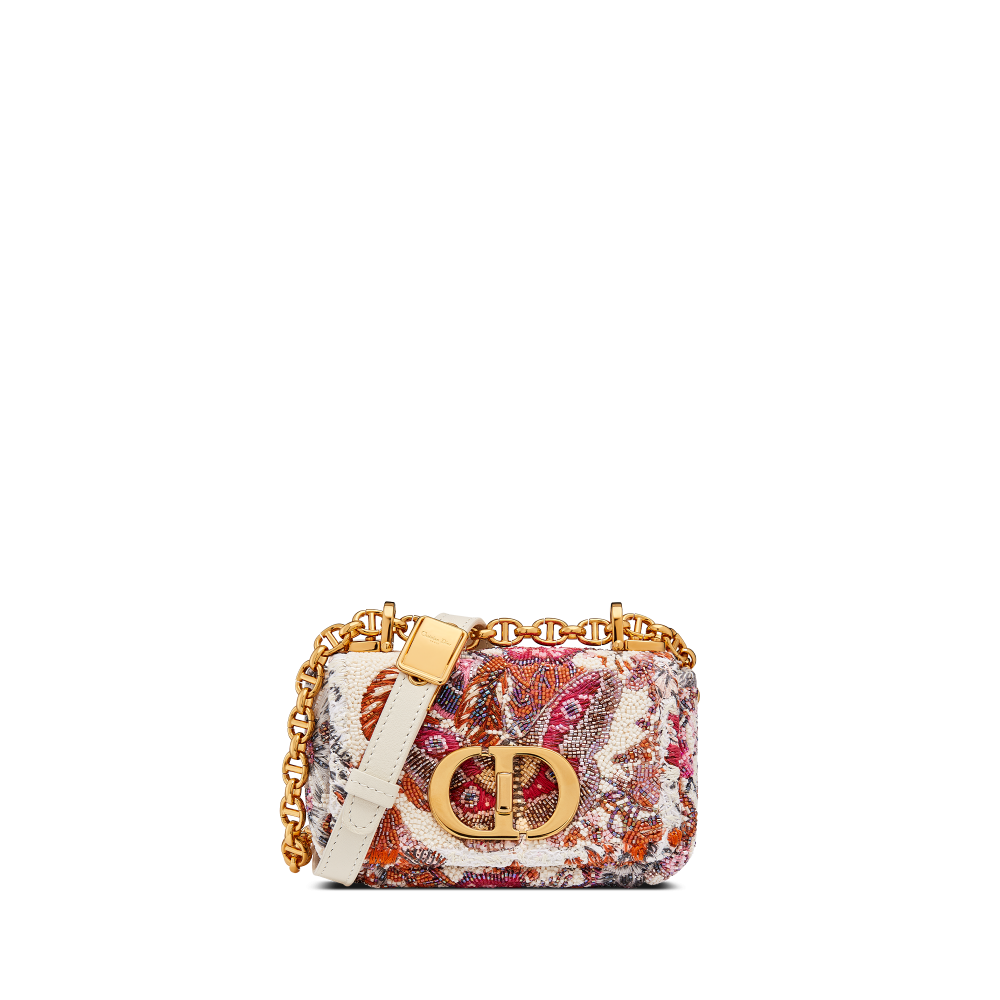 微型Dior Caro也換上4個顏色的獨家圖騰。