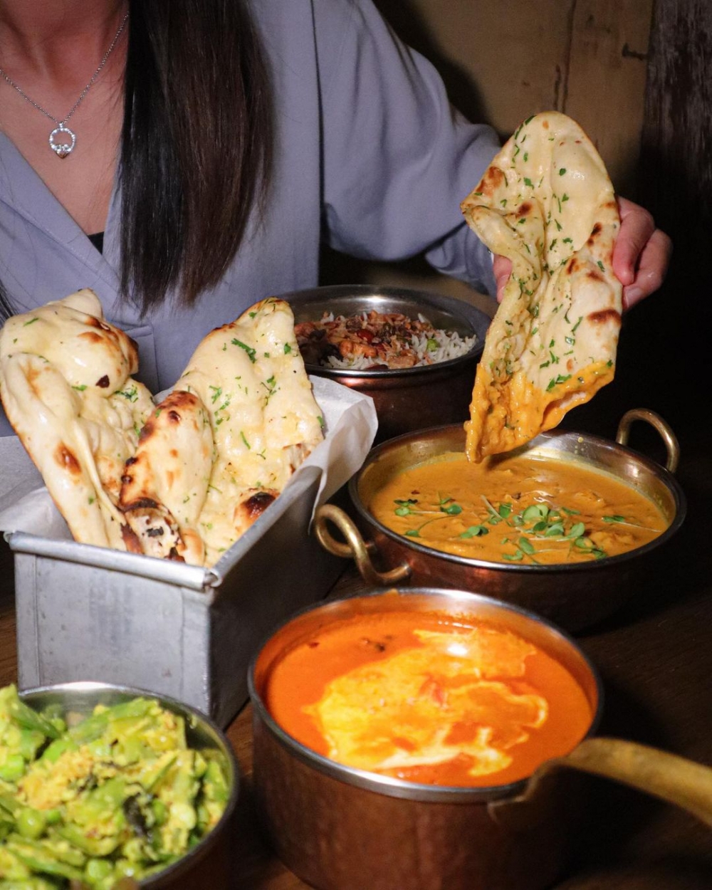 必點之一Butter Naan。