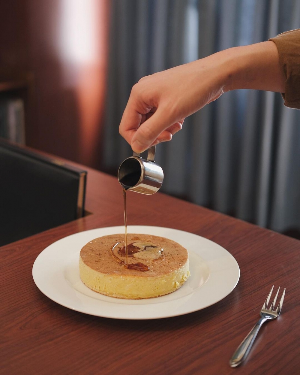 店內的美味鬆餅,也是必點的餐點。