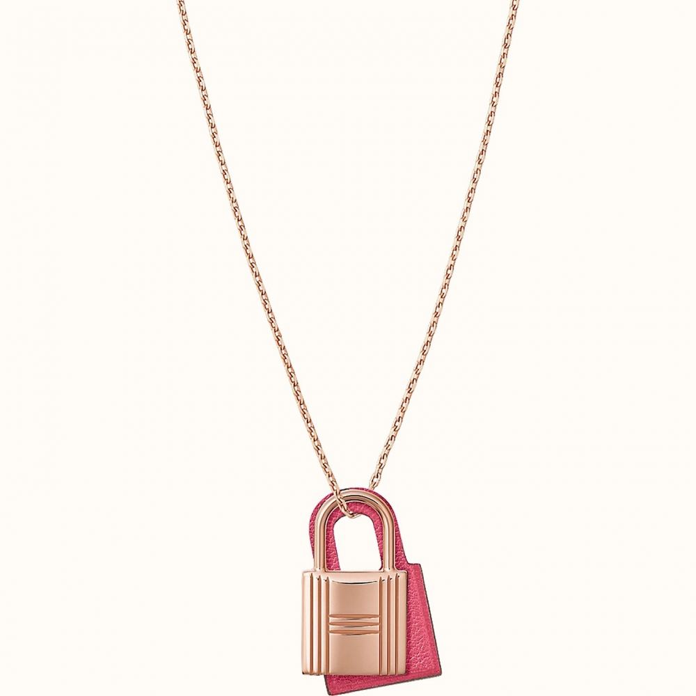 Hermès O'Kelly Pendant—Rose Azalée