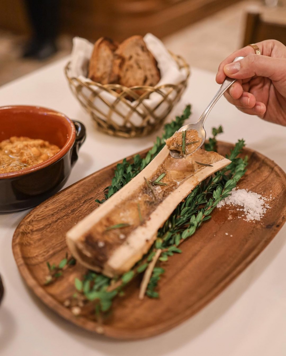 Charcoal Grilled Bone Marrow