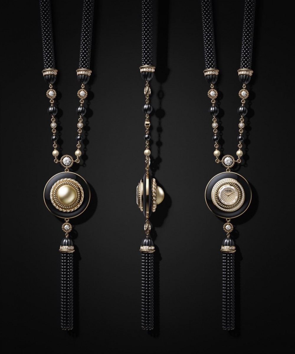 HORS-SÉRIE MADEMOISELLE PRIVÉ BOUTON珍珠項鍊。