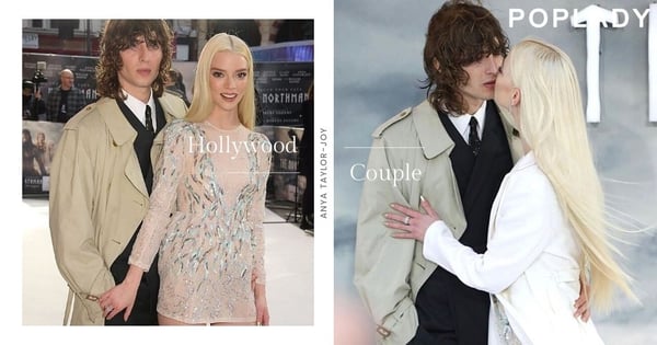 襯托出最美的Dior：那位讓Anya Taylor-Joy大方放閃的男友Malcolm McRae，兩人綻放著戀愛中的甜蜜