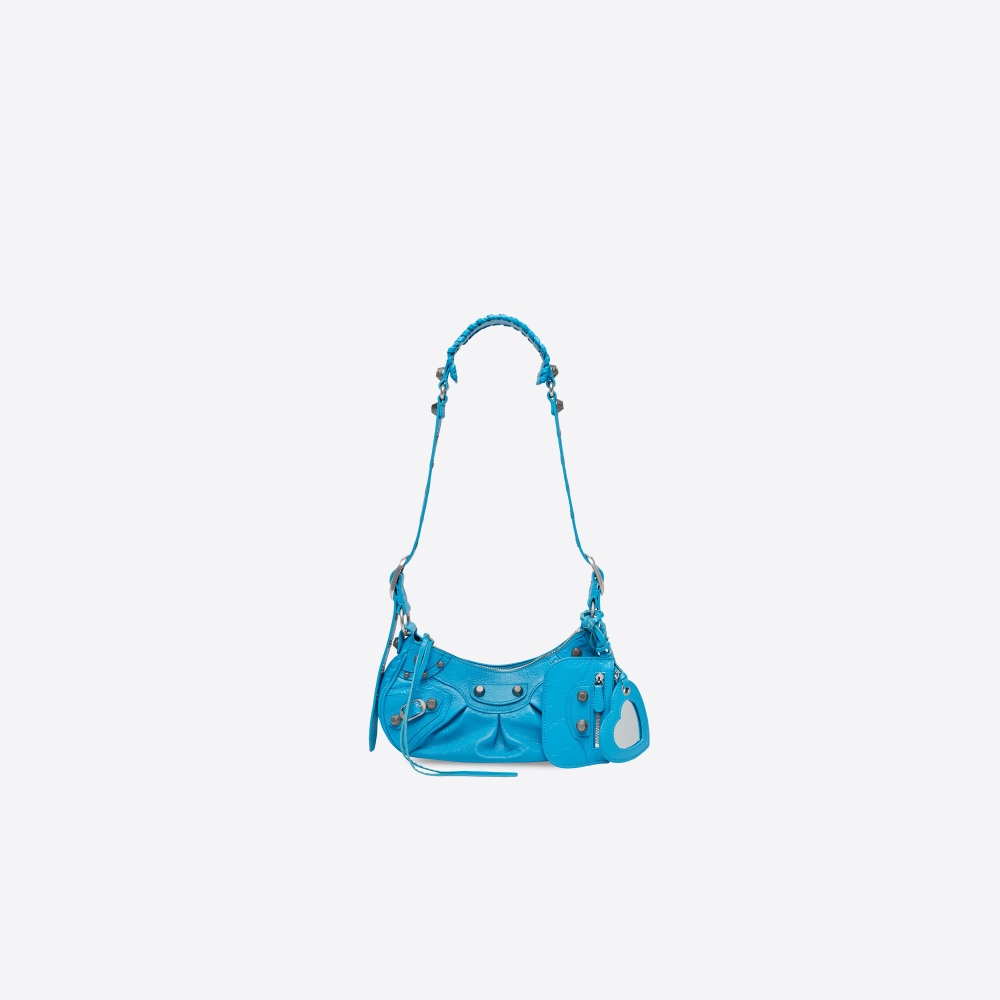 Le Cagole XS Shoulder Bag in Blue