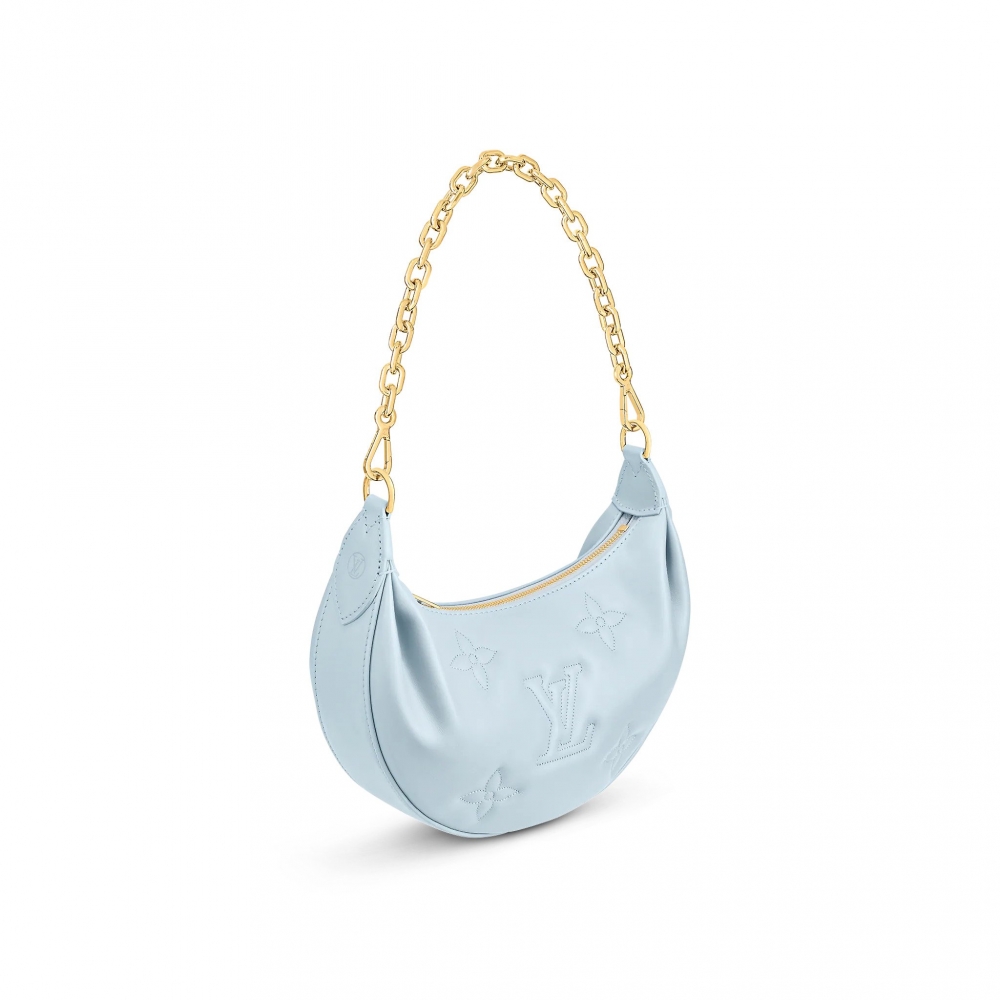 Over The Moon-Bleu Glacier Blue
