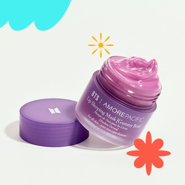 Laneige BTS | AMOREPACIFC水潤修護睡眠唇膜限量版 (熊仔軟糖)