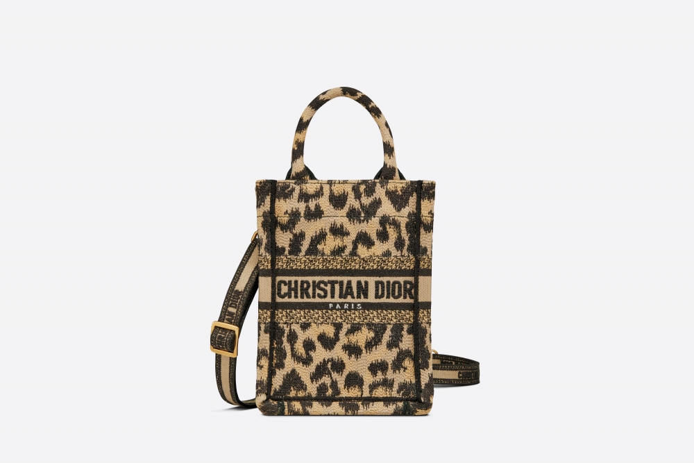 Mini Dior Book Tote Phone Bag