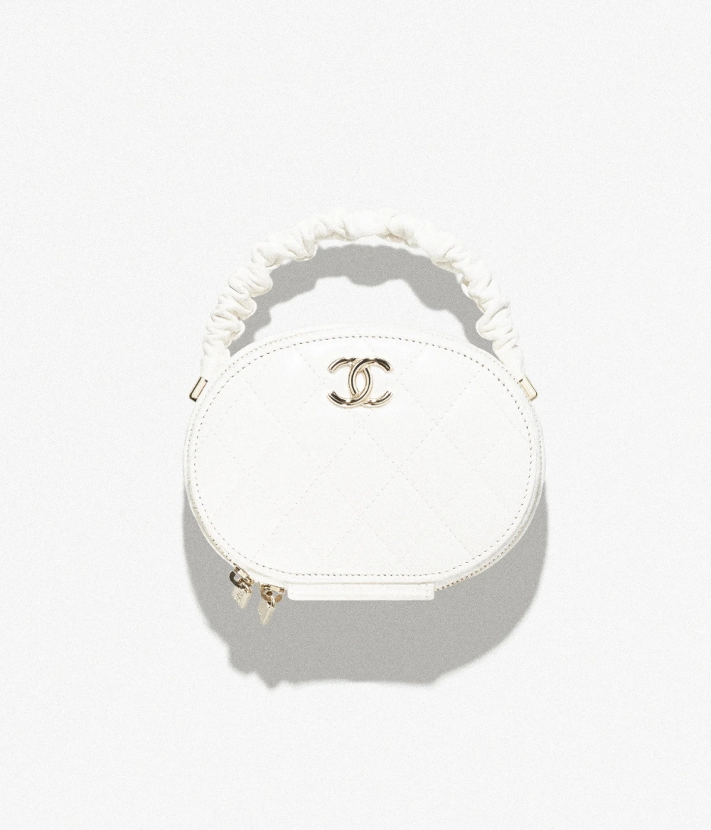CHANEL Vanity Case-White