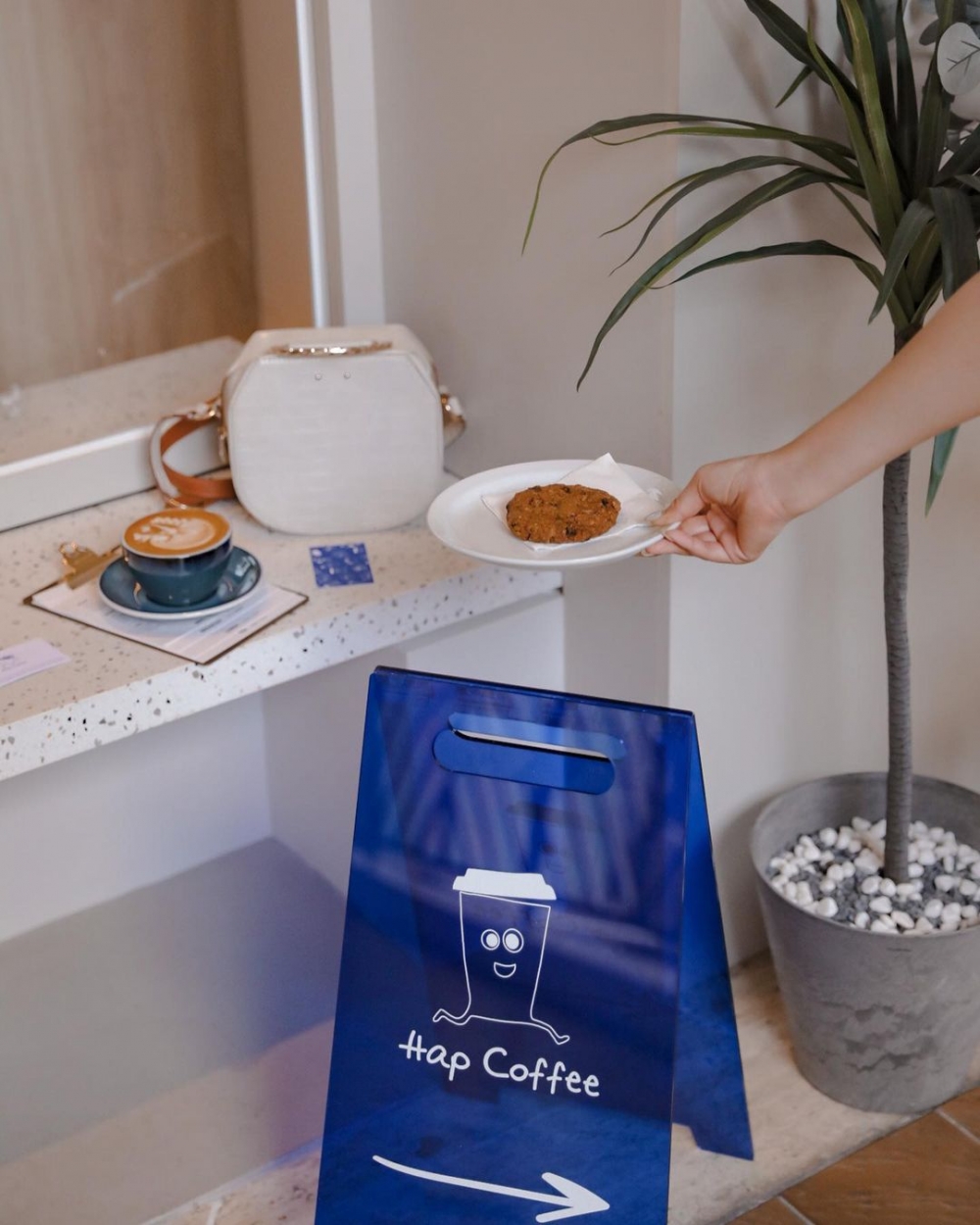 九龍塘建新中心全新咖啡廳Hap Coffee。