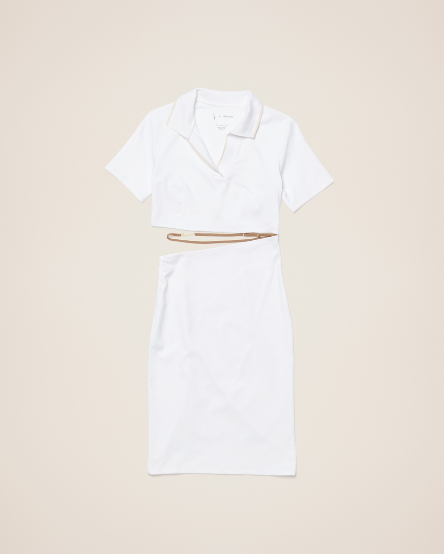 La robe polo NIKE+JACQUEMUS