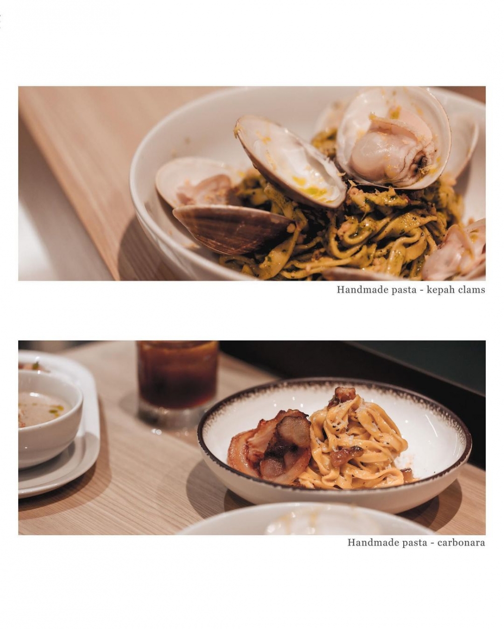 Studio Caffeine新店設計的全新菜單coffee pairing menu。