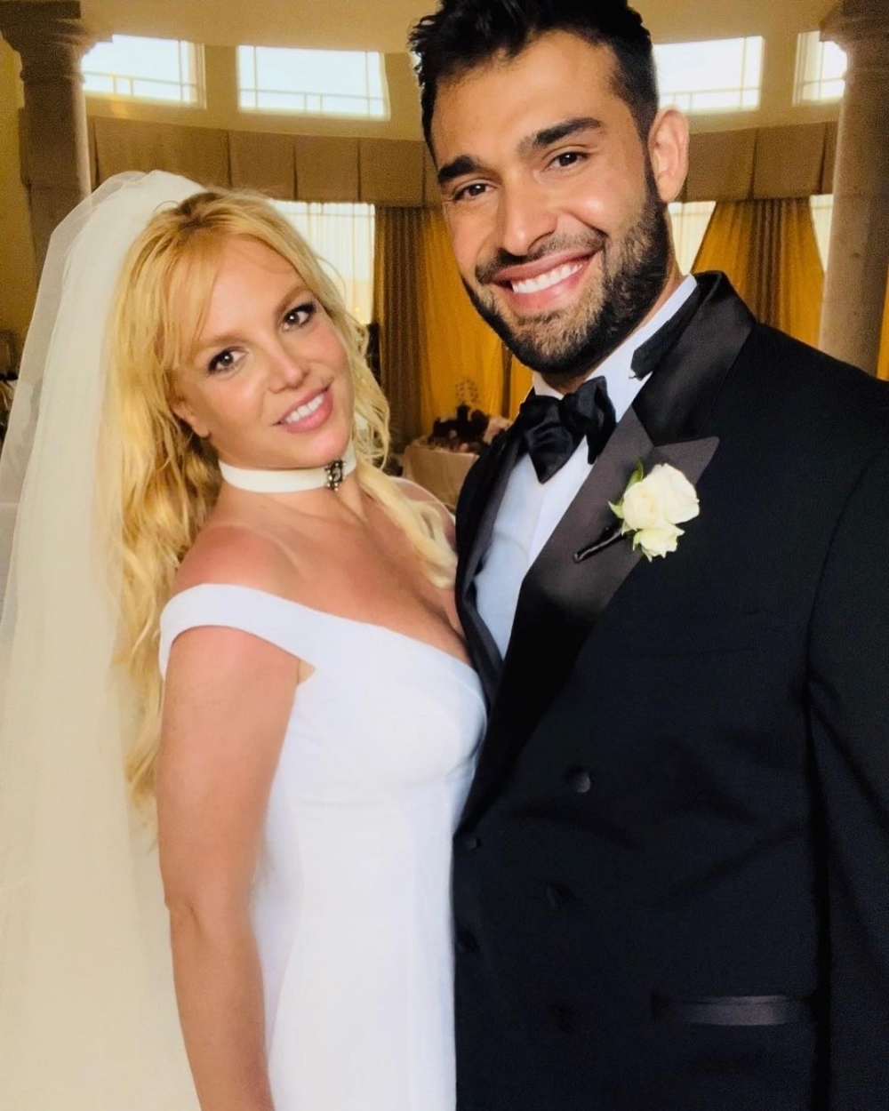 終於等到人生的新篇章,Britney Spears舉辦了如童話一般的婚禮。