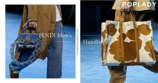 搬來最時髦的夏日型男衣櫥：FENDI 2023春夏男裝「海陸空」大秀，丹寧、乳牛手袋偷偷擄獲妳的芳心