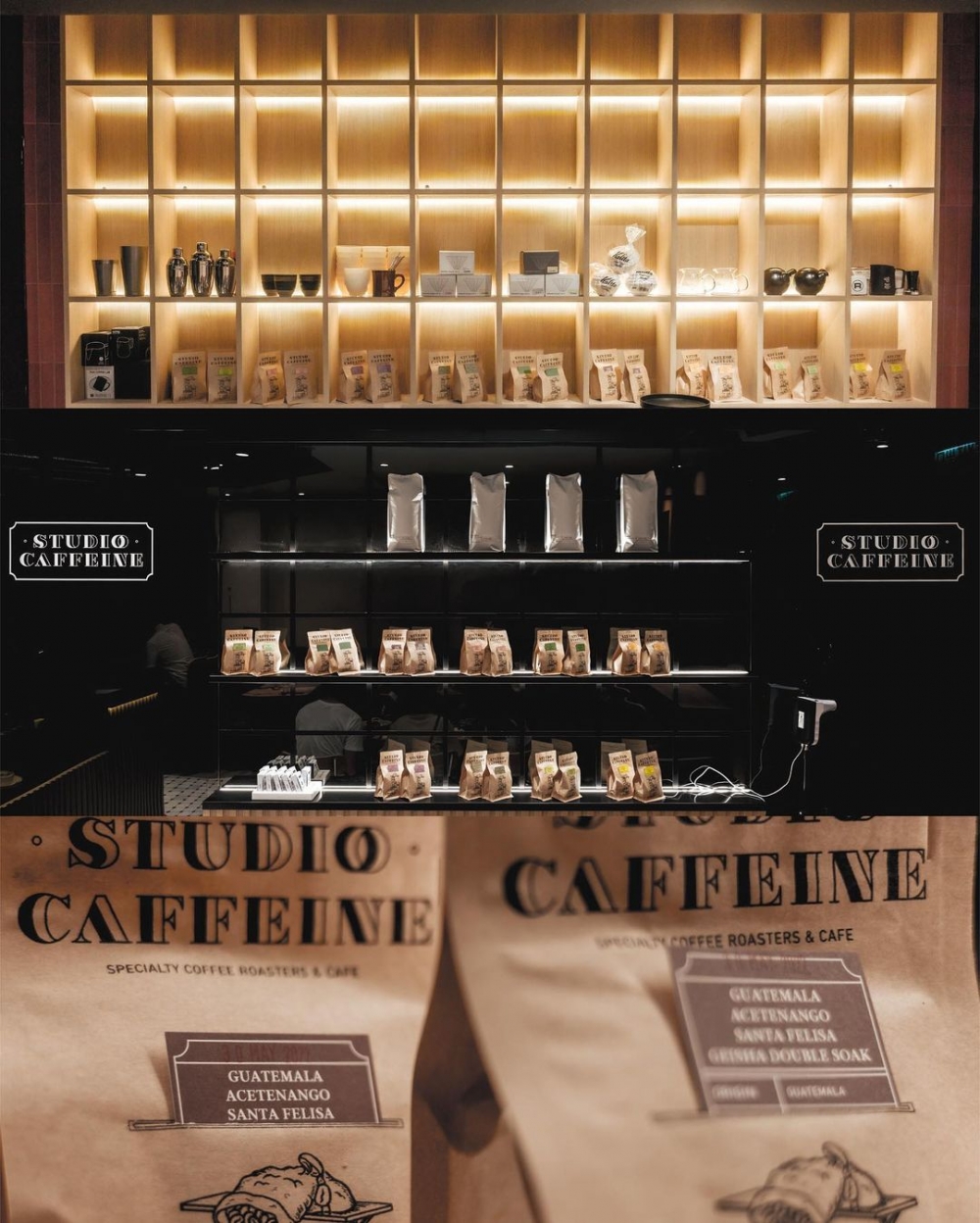 店內亦有提供不同品種的咖啡選項。