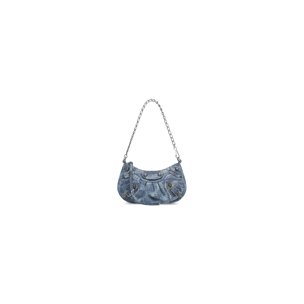 Le Cagole Mini Purse-Denim