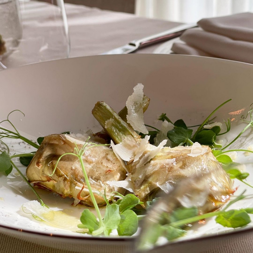 洋薊食材製作出的義大利料理。