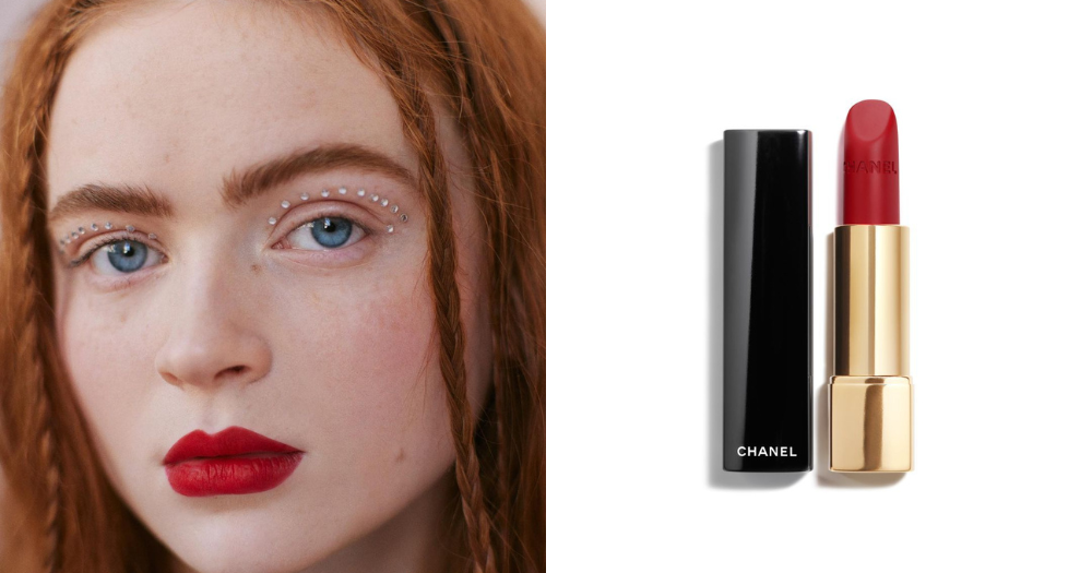 CHANEL ROUGE ALLURE VELVET啞緻柔滑唇膏 56 - ROUGE CHARNEL