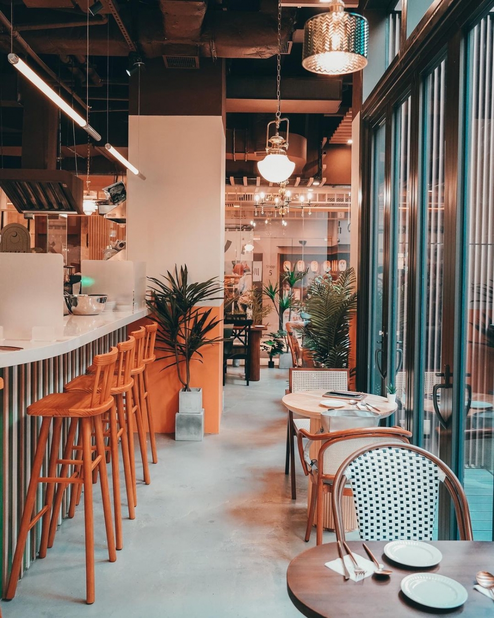 店內的擺設有著歐洲浪漫的氛圍。