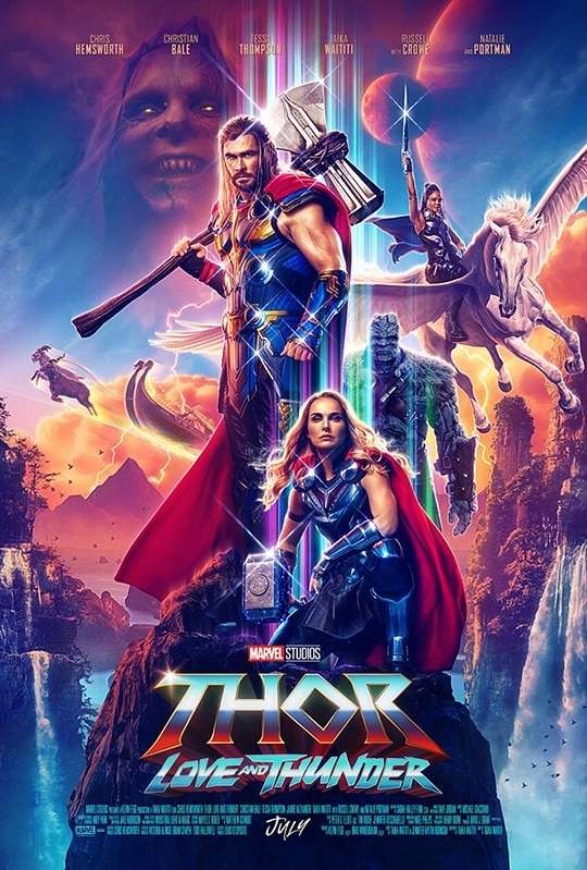 《Thor:Love and Thunder》(雷神奇俠4:愛與雷霆)將於7月6日上畫,各位Marvel影迷買定戲票未?