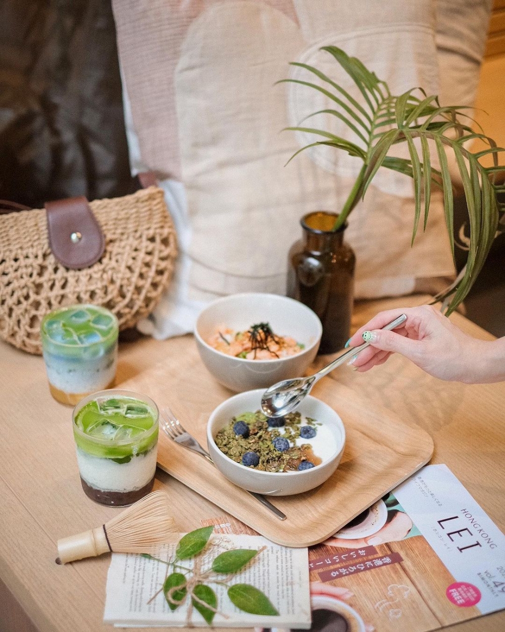 除了飲品之外，還有許多餐點等著你品嚐。