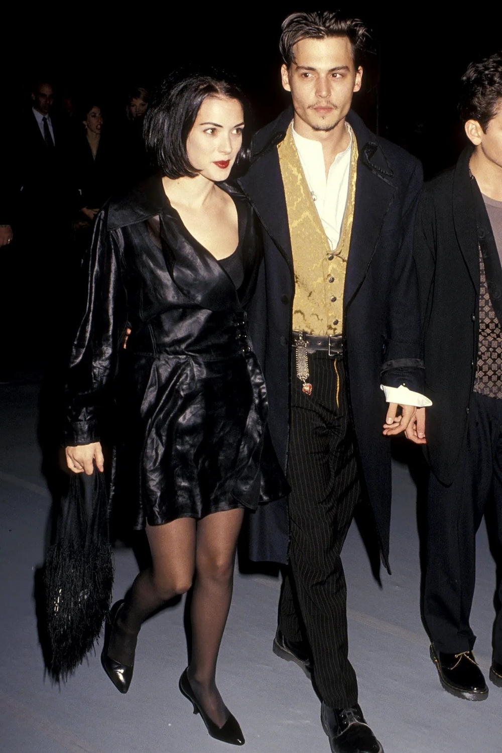 Winona Ryder與Johnny Depp90年代紅極一時的金童玉女。
