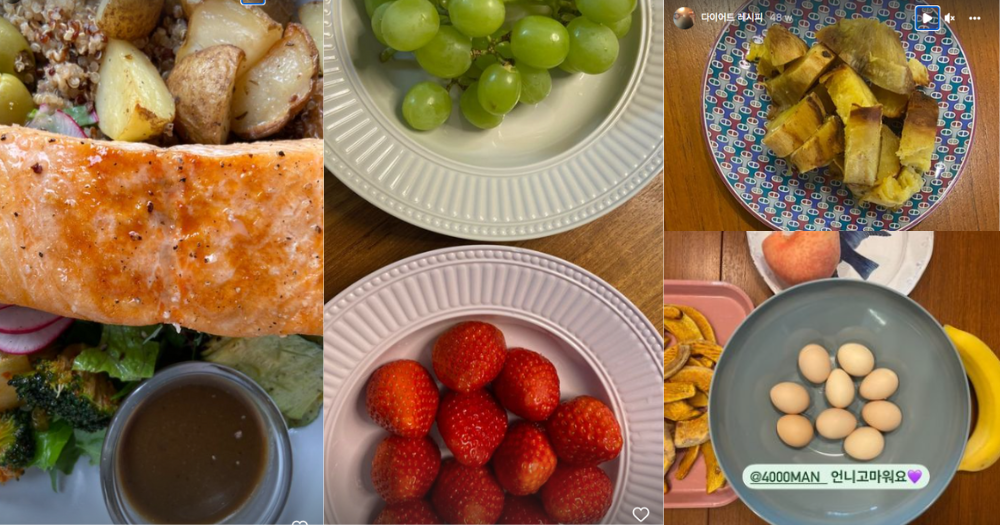 雞蛋、蕃薯、三文魚、生果等原型食物,同樣是張允柱所愛!