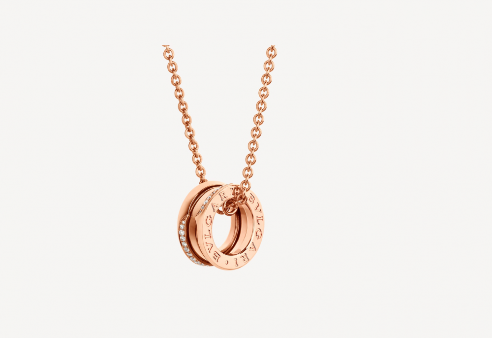 這款B.zero1 Necklace簡約的設計讓人陶醉。
