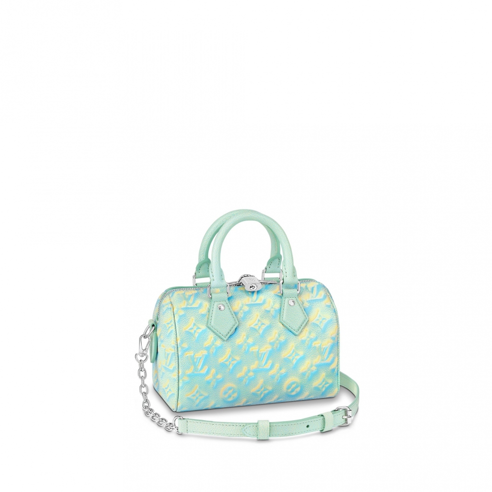Louis Vuitton Speedy Bandoulière 20-Water Green
