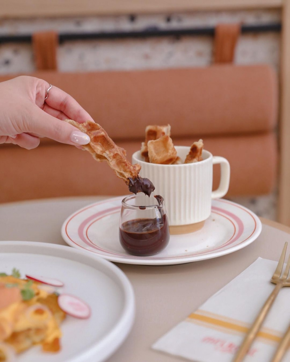美味的Croffle Churros更是必嚐的甜蜜滋味。