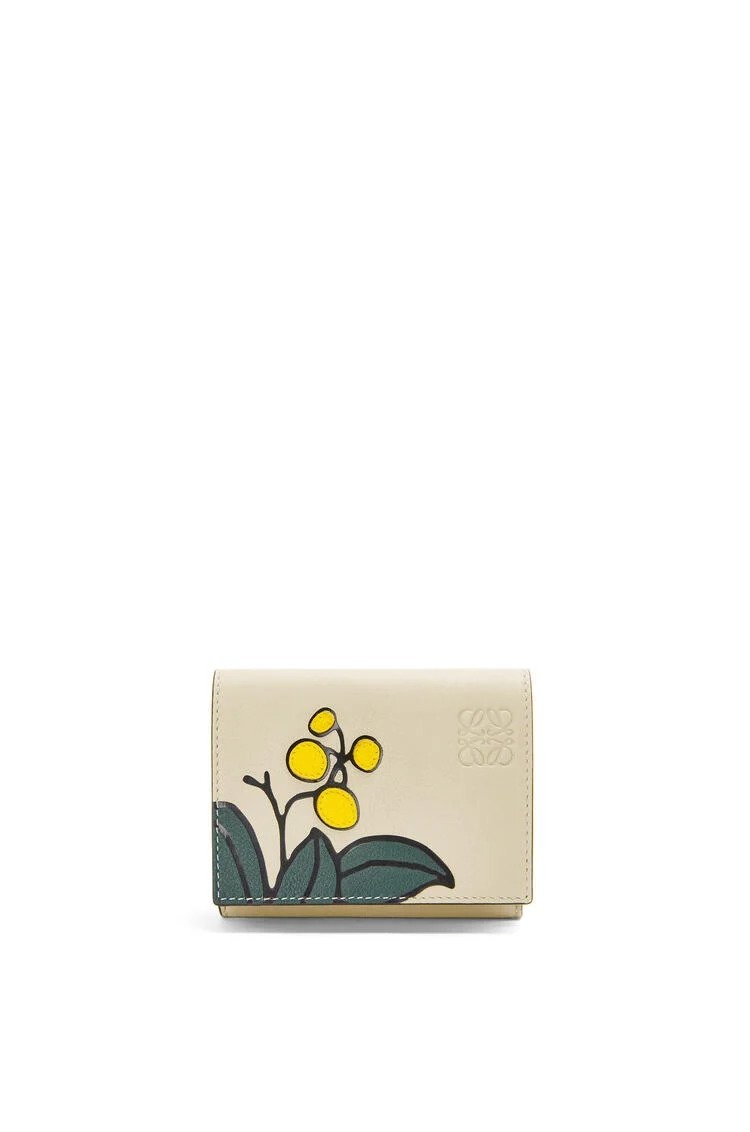 LOEWE Herbarium Trifold Wallet