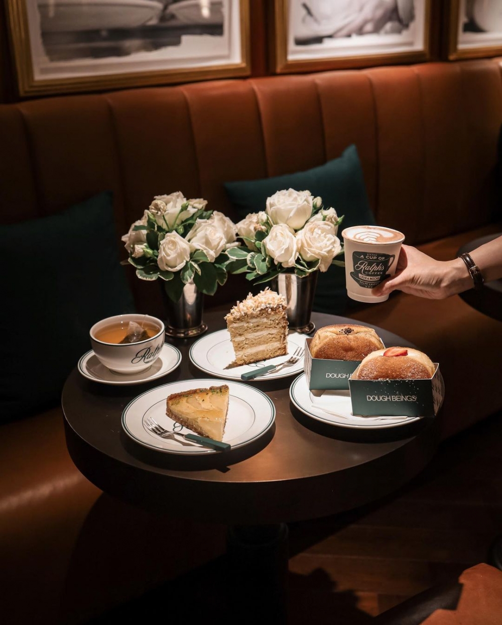 去一趟品嚐Ralph Coffee與Dough Beings帶給的下午茶時光。