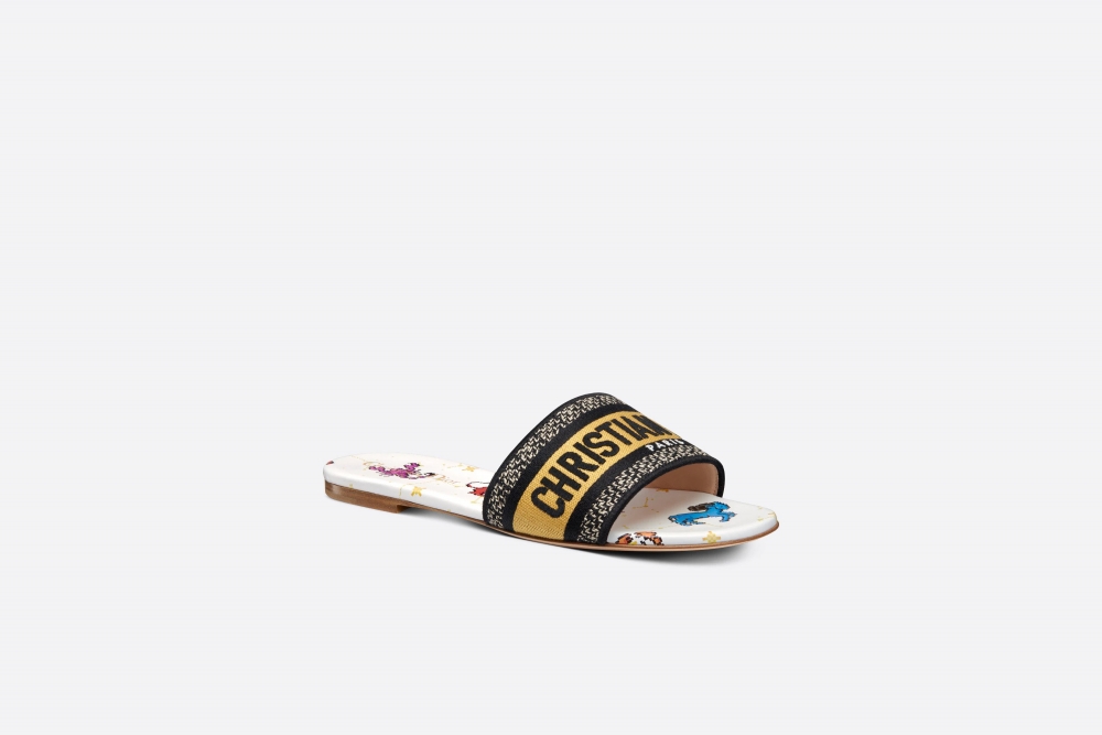 Dior Dway Slide-White