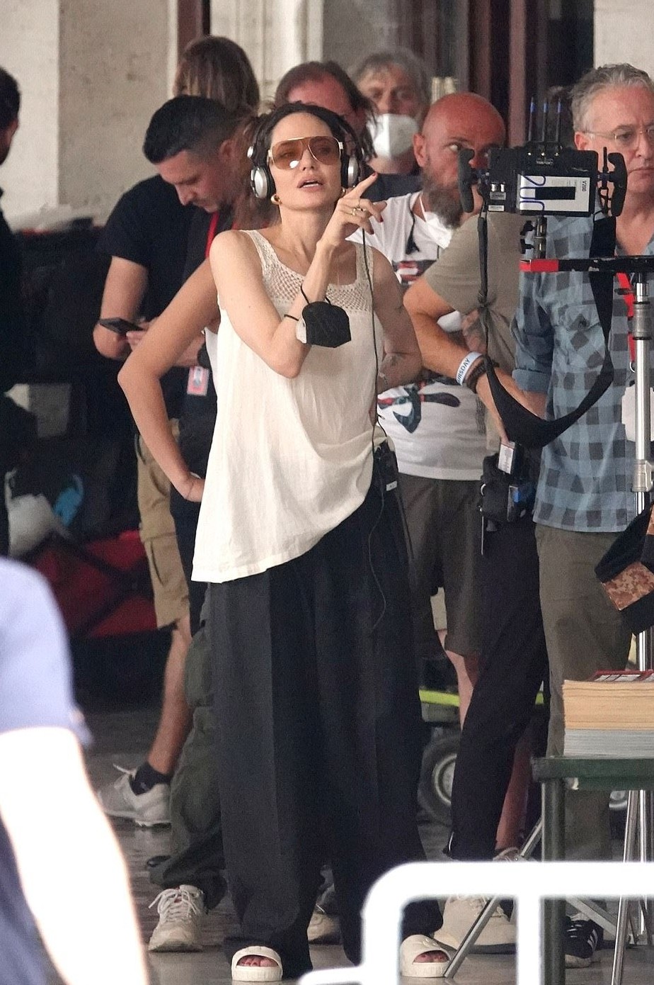 Angelina Jolie在義大利執導電影。
