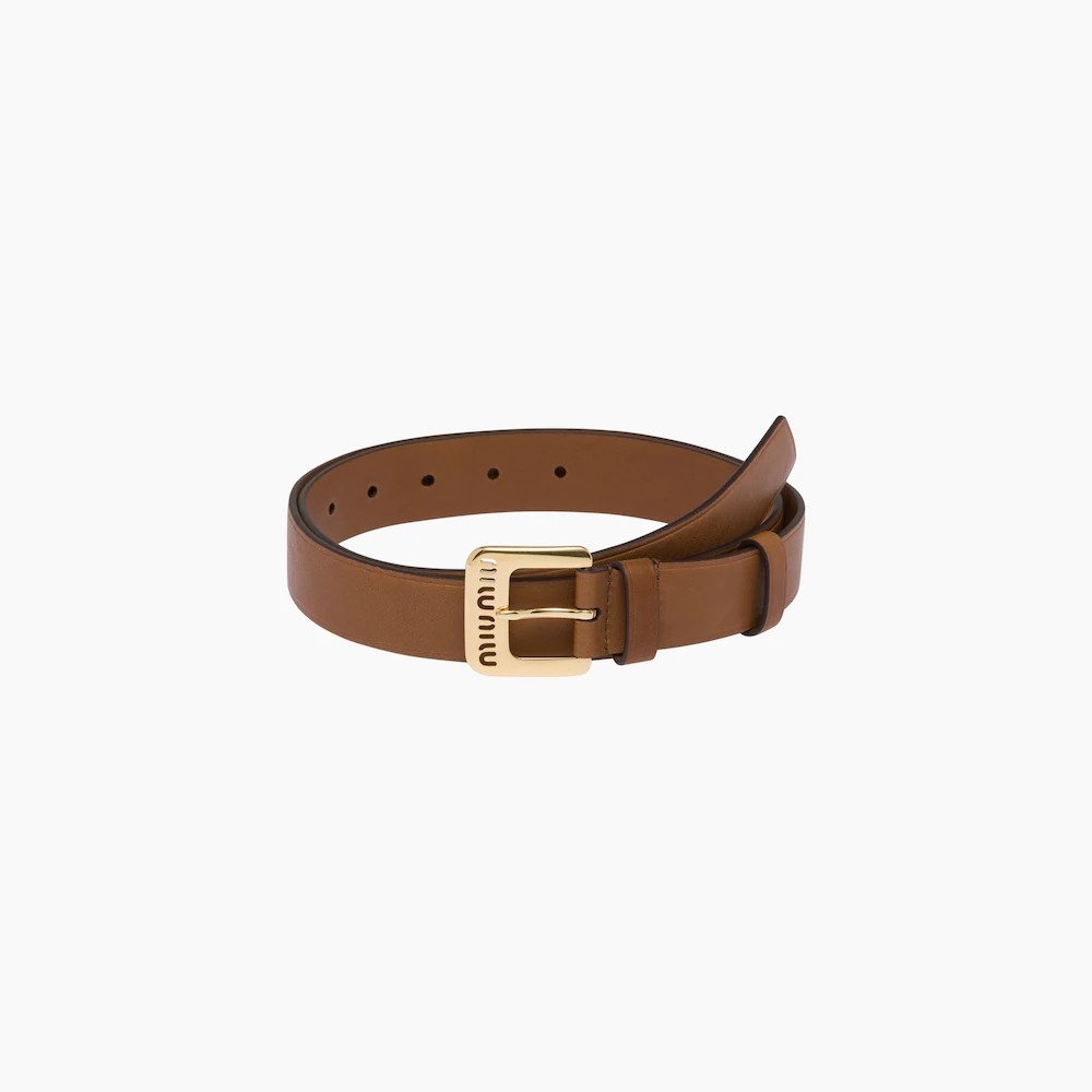 Miu Miu Nappa Leather Belt