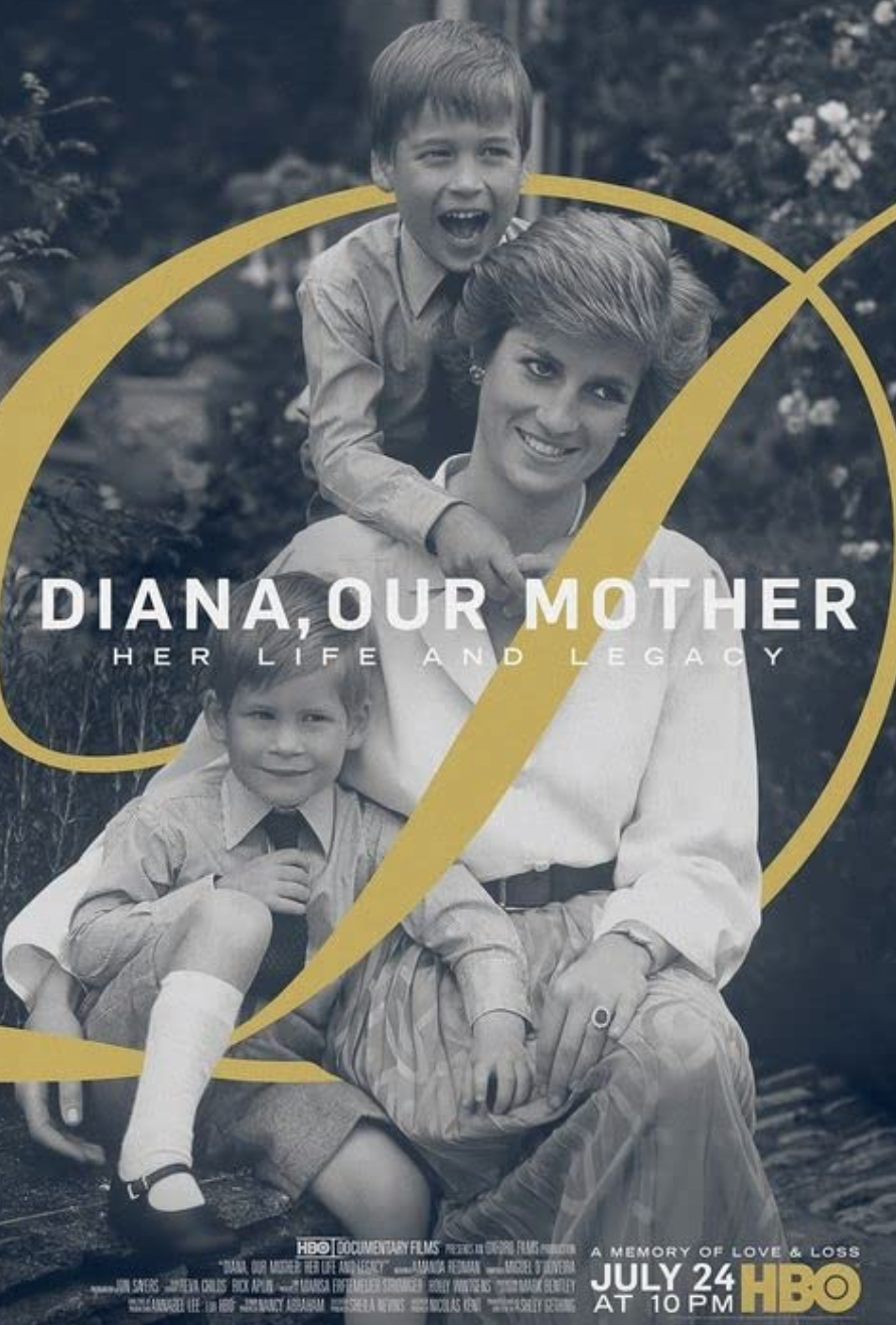 在2017年播出的紀錄片《Diana, Our Mother: Her Life and Legacy》。