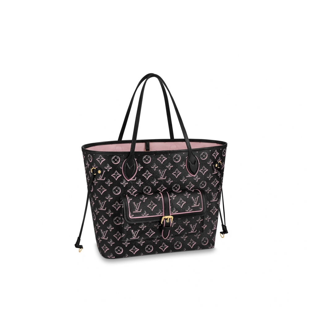 Louis Vuitton Neverfull MM-Black