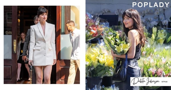 讓你的穿衣風格升級：閱覽甜美又性感時尚模範生Dakota Johnson街拍照，內藏你也適用的穿搭秘訣！